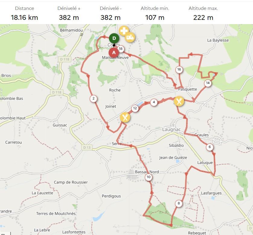 Cours 20 km